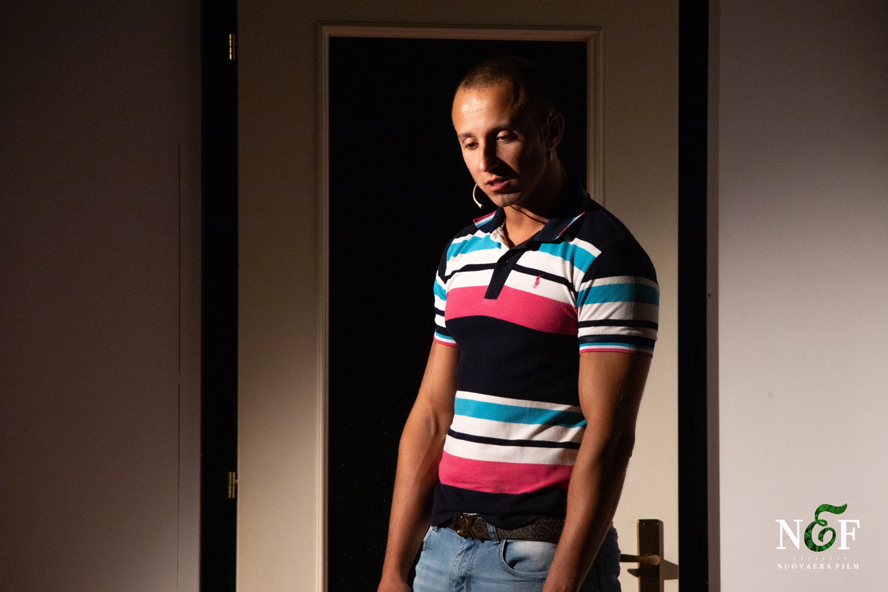 Gian Martinelli sul palcoscenico